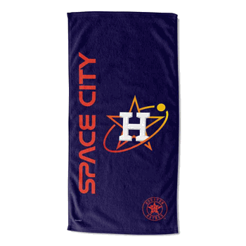 MLB Houston Astros City Connect Beach Towel 30x60 Inches