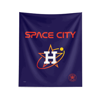 MLB Houston Astros City Connect Wall Hanging 34x40 Inches