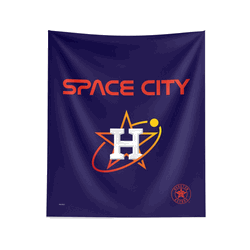 MLB Houston Astros City Connect Wall Hanging 34x40 Inches