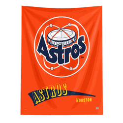 MLB Houston Astros Cooperstown Collection Throwback  Wall Hanging 50 x 60 Inches