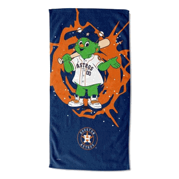 MLB Houston Astros Mascot Beach Towel 30x60 Inches