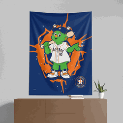 MLB Houston Astros Mascot Wall Hanging 50x60 Inches