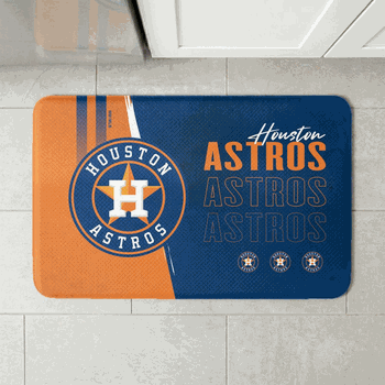 MLB Houston Astros Painterly Floor Mat 18�30 inches