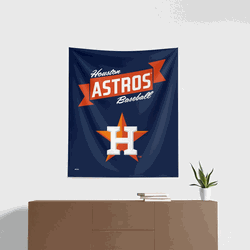 MLB Houston Astros Premium Wall Hanging 34 x 40 Inches