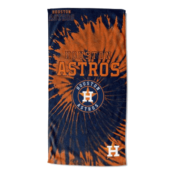 MLB Houston Astros PsychedelicBeach Towel 30x60 Inches