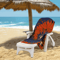 MLB Houston Astros Pyschedelic Beach Towel