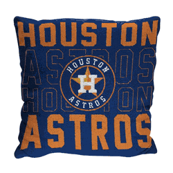MLB Houston Astros Stacked Pillow
