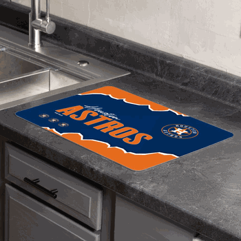 MLB Houston Astros Torn Small Mat 15�20 inches