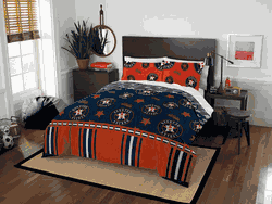 MLB Houston Houston Astros Rotary Full Bed In A Bag Set
