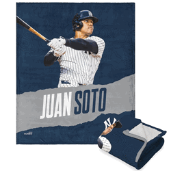 MLB Juan Soto Player Silk Touch Sherpa Throw Blanket 50 x 60 Inches
