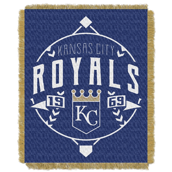 MLB Kansas City Royals Ace Jacquard Throw