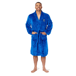 MLB Kansas City Royals Blue L/XL Silk Touch Robe 26 x 47 Inches