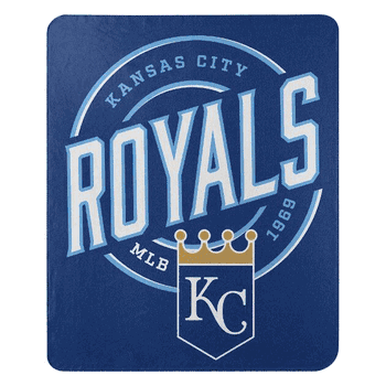 MLB Kansas City Royals Campaign Fleece Throw