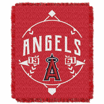 MLB Los Angeles Angels Ace Jacquard Throw