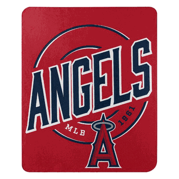 MLB Los Angeles Angels Campaign Fleece Throw