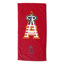 MLB Los Angeles Angels Celebrate Series Printed Beach Towel