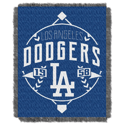 MLB Los Angeles Dodgers Ace Jacquard Throw