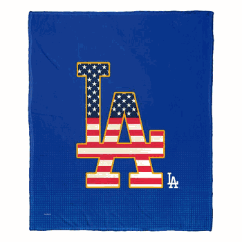 MLB Los Angeles Dodgers Celebrate Series Silk Touch Throw