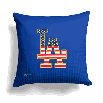 MLB Los Angeles Dodgers Celebrate Series Throw Pillow 18x18 Inches