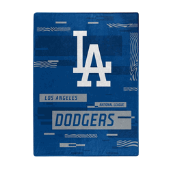 MLB Los Angeles Dodgers Digitize Raschel Throw Blanket 60x80Inches