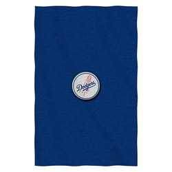 MLB Los Angeles Dodgers Dominate Sweatshirt Throw Blanket 54 x 84 Inches