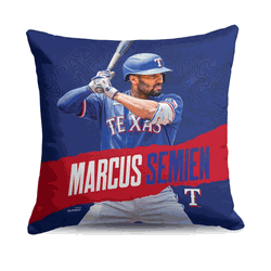 MLB Marcus Semien Player Throw Pilllow 18 x 18 Inches