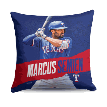 MLB Marcus Semien Player Throw Pilllow 18 x 18 Inches