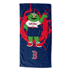 MLB Mascots Boston Red Sox Printed Beach Towel