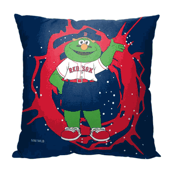 MLB Mascots Boston Red Sox Printed Throw Pillow