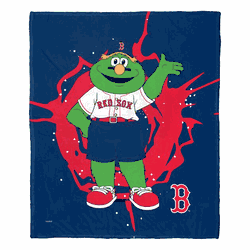 MLB Mascots Boston Red Sox Silk Touch Throw