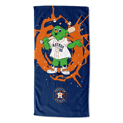 MLB Mascots Houston Astros Printed Beach Towel