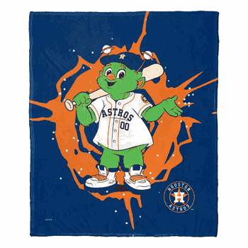 MLB Mascots Houston Astros Silk Touch Throw