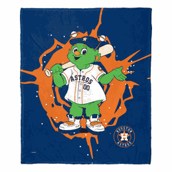 MLB Mascots Houston Astros Silk Touch Throw