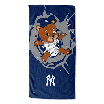 MLB Mascots New York Yankees Printed Beach Towel