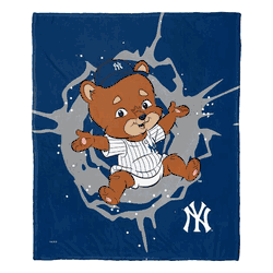 MLB Mascots New York Yankees Silk Touch Throw
