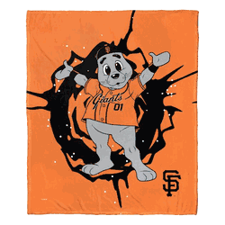 MLB Mascots San Francisco Giants Silk Touch Throw