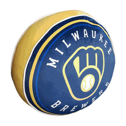MLB Milwaukee Brewers Cloud Pillow 15 Inches