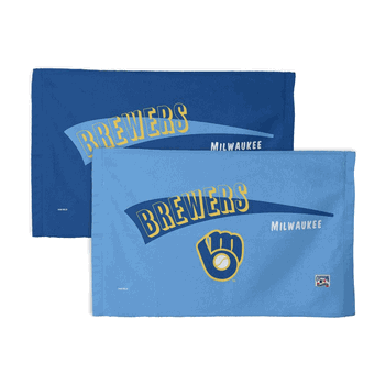 MLB Milwaukee Brewers Cooperstown Collection Throwback Fan Towel 2 Pack 16 x 25 Inches