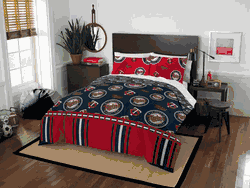 MLB Minnesota Minnesota Twins Rotary Full Bed In A Bag Set