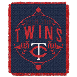 MLB Minnesota Twins Ace Jacquard Throw