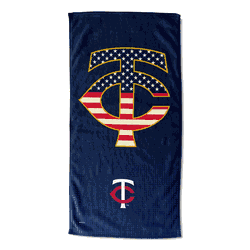 MLB Minnesota Twins Celebrate Series Printed Beach Towel