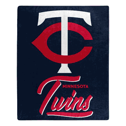 MLB Minnesota Twins Signature Raschel Throw