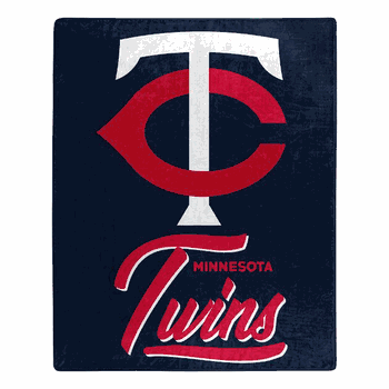 MLB Minnesota Twins Signature Raschel Throw
