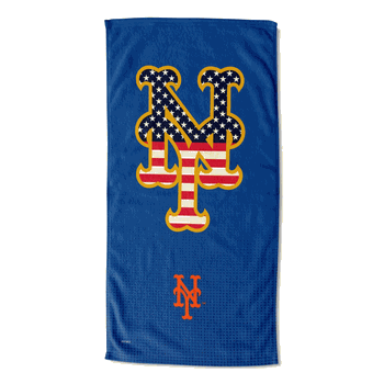 MLB New York Mets Celebrate Series Beach Towel 30x60 Inches