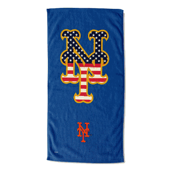 MLB New York Mets Celebrate Series Printed Beach Towel