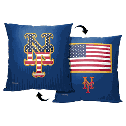 MLB New York Mets Celebrate Series Printed Throw Pillow