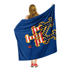 MLB New York Mets Celebrate Series Silk Touch Sherpa Throw