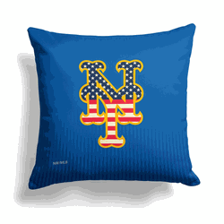 MLB New York Mets Celebrate Series Throw Pillow 18x18 Inches