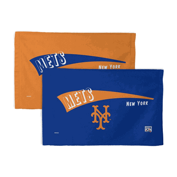 MLB New York Mets Cooperstown Collection Throwback Fan Towel 2 Pack 16 x 25 Inches
