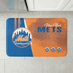 MLB New York Mets Painterly Floor Mat 18�30 inches